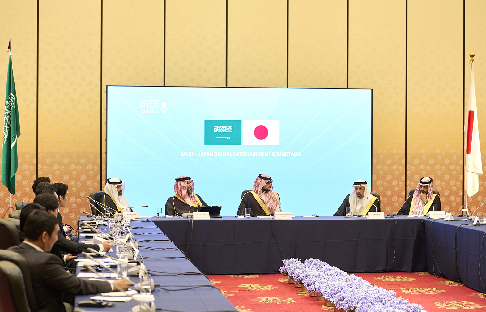 Khaled bin Alwaleed joins Saudi delegation for digital entertainment round table in Tokyo