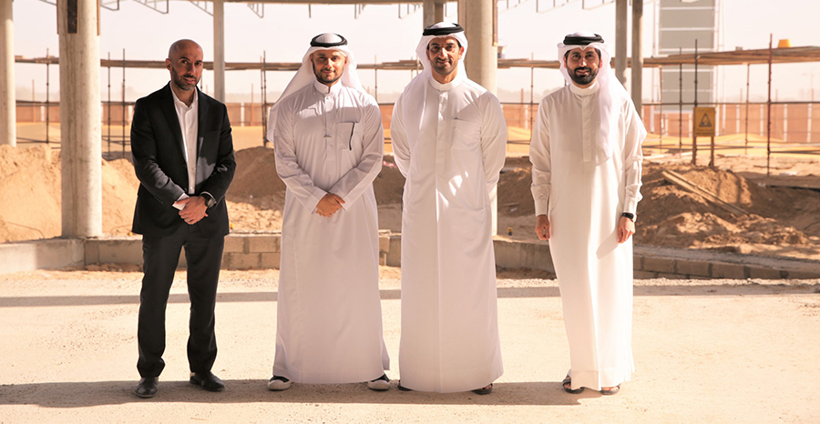 Arada Board Members conduct tour of Aljada construction site