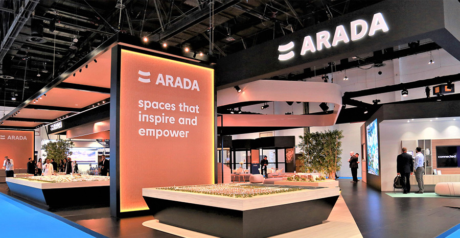 Arada exhibits at Cityscape 2018 in Dubai, UAE