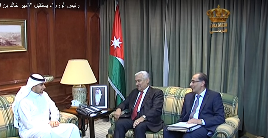 JRTV: HRH Prince Khaled bin Alwaleed and Jordanian Prime Minister Abdullah Ensour discuss investments